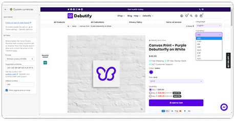 Currency converter